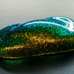 ゴールド、1mm、ガラスラメフレーク、ガラスラメ、ダイヤモンドラメフレーク、クリスタルラメフレーク