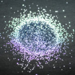 シルバーラメフレーク 0.6mm クロームフレーク、メタルフレーク、メタリックラメ、ラメ粉、ラメパウダー