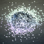 シルバーラメフレーク 1mm クロームフレーク、メタルフレーク、メタリックラメ、ラメ粉、ラメパウダー 大粒